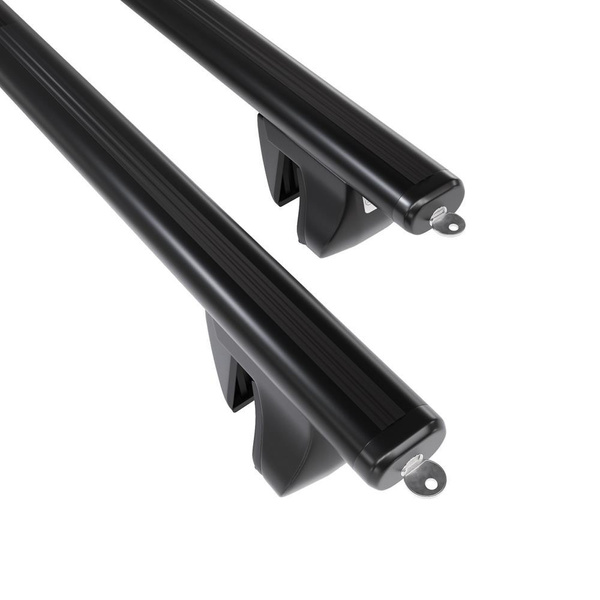 Barres de toit en aluminium adapté pour Ford Grand Tourneo Connect Ludospace (2019-2022) - Porte-Bagages de Voiture noir - rails intégrés