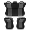 Housses de siège adaptées pour Audi A2 (1999-2005) - housse siege voiture universelles - couverture siege - S-G2
