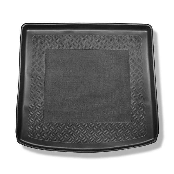 Tapis de coffre adapté pour Ford Galaxy III Monospace (09.2015-2023) - bac de coffre - protection de coffre voiture - 7 places; 3me rangée abaissée