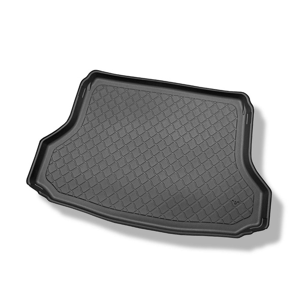 Kit tapis de coffre et tapis de voiture TPE pour: Nissan X-Trail III SUV (08.2014-08.2017) - 5 places; coffre supérieur (sur plancher amovible); sans 3ème rangée