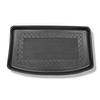 Tapis de coffre adapté pour Kia Rio IV YB Hayon (02.2017-....) - bac de coffre - protection de coffre voiture - coffre supérieur; modèles avec plancher amovible du coffre; non pour version hybride