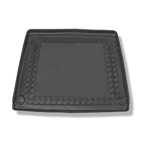Tapis de coffre adapté pour Fiat Stilo Multi-Wagon (2003-2007) - bac de coffre - protection de coffre voiture - banquette arrière fixe