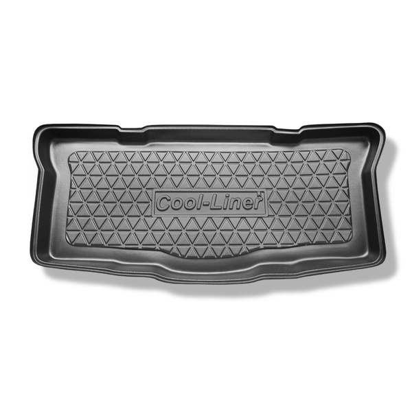 Tapis de coffre adapté pour Toyota Aygo Hayon (2005-06.2014) - bac de coffre - protection de coffre voiture