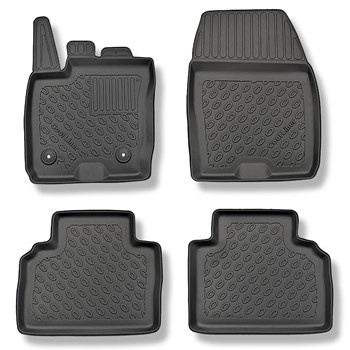 Tapis de sol en TPE adapté pour Ford Tourneo Courier Van (06.2014-2023) - 5 sièg