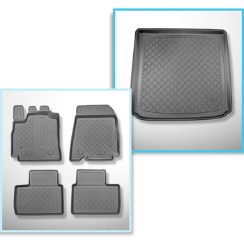 Kit tapis de coffre et tapis de voiture TPE pour: Renault Arkana SUV (03.2021-..