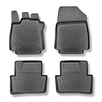 Tapis de sol en TPE adapté pour Renault Clio IV Estate (03.2013-....) - tapis de