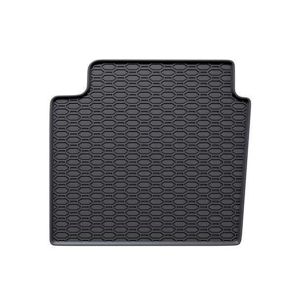 Tapis de sol en caoutchouc adapté pour Mazda 6 III Berline (2012-....) - tapis de voiture - noir - 4 pcs.