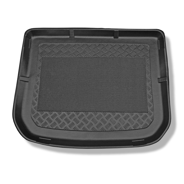 Tapis de coffre adapté pour Audi TT 8J, FV Coupé (2006-2023) - bac de coffre - protection de coffre voiture - banquette arrière fixe et sans sac à skis; aussi pour la version Quattro