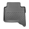 Tapis de sol en TPE adapté pour Ford Ranger Pick-Up (11.2022-....) - tapis de voiture - noir