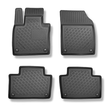 Tapis de sol en TPE adapté pour Volvo XC90 II SUV (05.2015-....) - 5 ou 7 sièges