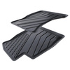 Tapis de sol en TPE adapté pour Audi A4 B9 Hayon, Break (2015-....) - tapis de voiture - noir
