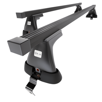 Barres de toit en acier adapté pour Renault Fluence Berline (2009-2016) - Porte-