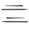 Plaques noires latérales de voiture Suzuki Vitara SUV (2015-....) - (longueur des protections: 998mm; 630mm)