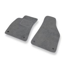 Tapis de Sol Velours adapté pour Audi A4 III B7 Avant, Cabriolet, Berline (2004-2008) - Premium tapis de voiture - gris