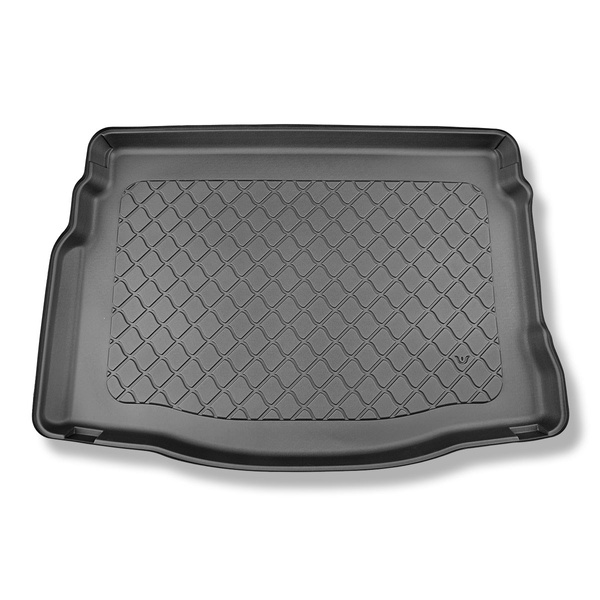 Tapis de coffre adapté pour DS 4 E-Tense Plug-in Hybrid Hayon (11.2021-....) - bac de coffre - protection de coffre voiture