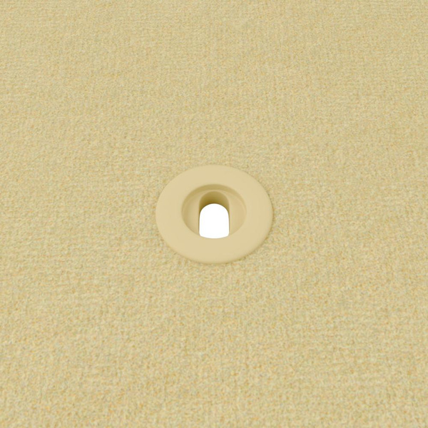Tapis de Sol Velours adapté pour Volkswagen Polo IV 9N Hayon, Berline (2001-2009) - Premium tapis de voiture - beige