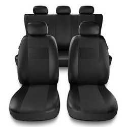 Housses de siège adaptées pour Alfa Romeo 166 I, II, III (1998-2007) - housse siege voiture universelles - couverture siege - EXL-1