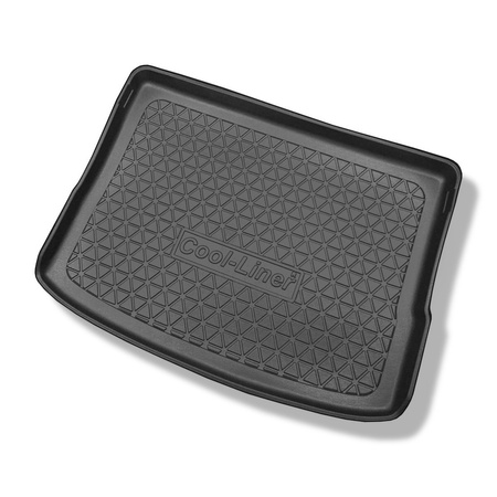 Tapis de coffre adapté pour BMW 2 U06 Active Tourer (11.2021-....) - bac de coffre - protection de coffre voiture - banquette arrière coulissante (arrière - avant)