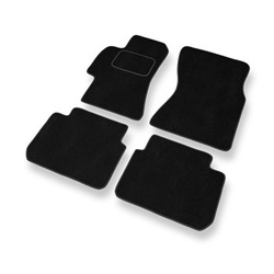 Tapis de Sol Velours adapté pour Subaru Legacy IV Break, Berline (2003-2009) - Premium tapis de voiture - noir