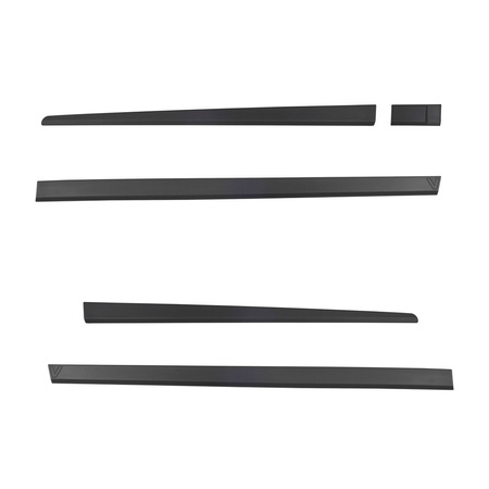 Plaques noires latérales de voiture Mercedes-Benz Classe V W447 Van (2014-....)