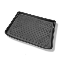 Tapis de coffre adapté pour Citroen C3 Aircross II SUV (11.2017-....) - bac de coffre - protection de coffre voiture - coffre supérieur; modèles avec plancher amovible du coffre (Flex Floor)