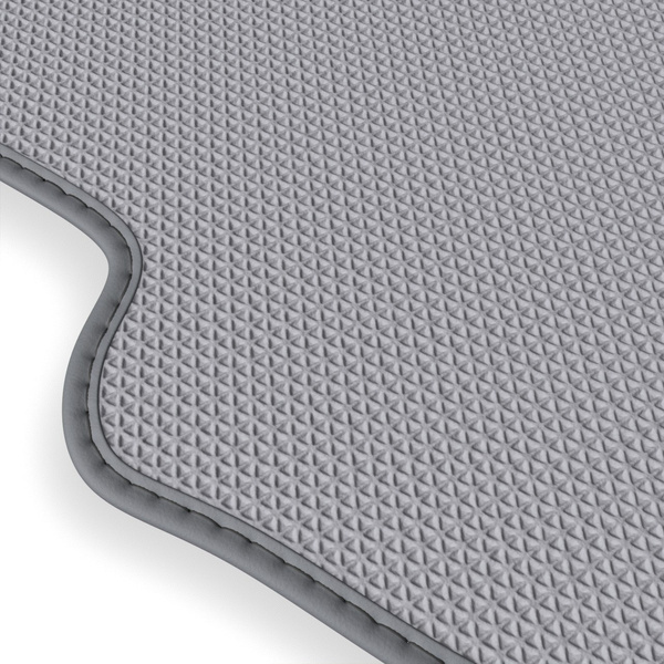 Tapis de Sol Velours adapté pour Peugeot 4007 SUV (2007-2012) - Premium tapis de voiture - gris