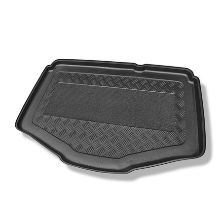 Tapis de coffre adapté pour Suzuki Swift Hayon (2007-08.2010) - bac de coffre - protection de coffre voiture - coffre inférieur (sous l’étagère)