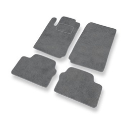 Tapis de Sol Velours adapté pour Opel Vectra B Caravan, Hayon, Berline (1995-2002) - Premium tapis de voiture - gris