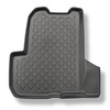 Kit tapis de coffre et tapis de voiture TPE pour: Dacia Lodgy Van (07.2012-10.2022) - 5 places; 3me rangée abaissée