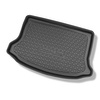 Tapis de coffre adapté pour Volvo V40 II Hayon (07.2012-07.2019) - bac de coffre - protection de coffre voiture - coffre inférieur; sans plancher double du coffre