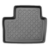 Tapis de sol en TPE adapté pour Renault Austral Mild Hybrid SUV (12.2022-....) - 5 sièges - tapis de voiture - noir