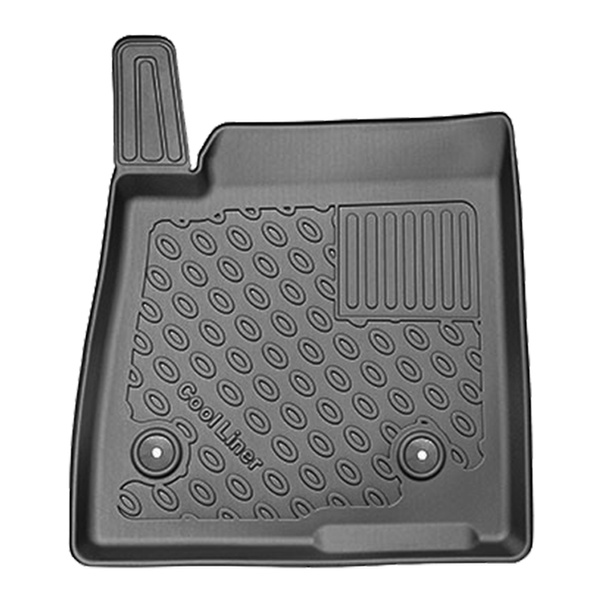 Tapis de sol en TPE adapté pour Maxus Euniq 6 SUV (2022-....) - 5 sièges - tapis de voiture - noir