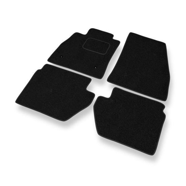 Tapis de Sol Feutres adapté pour Ford KA+ Hayon (2016-2021) - tapis de voiture - noir