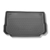 Tapis de coffre adapté pour Ford B-MAX Monospace (09.2012-11.2017) - bac de coffre - protection de coffre voiture - coffre supérieur (plancher double amovible du coffre en position haute)