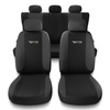 Housses de siège adaptées pour Peugeot 208 I, II (2012-....) - housse siege voiture universelles - couverture siege - TG-G