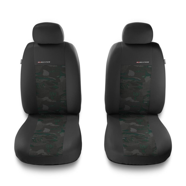 Housses de siège adaptées pour Peugeot 508 I, II (2011-....) - housse siege voiture universelles - couverture siege - 2UNE-GR