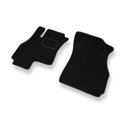 Tapis de Sol Velours adapté pour Hyundai Accent II Hayon, Liftback, Berline (2000-2005) - Premium tapis de voiture - noir