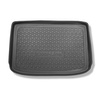 Tapis de coffre adapté pour Mercedes-Benz Classe A W169 Hayon (09.2004-08.2012) - bac de coffre - protection de coffre voiture - uniquement sur le coffre supérieur ; sur l'étagère