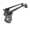 Barres de toit en acier adapté pour Toyota Avensis mk III Break (2009-2019) - Porte-Bagages de Voiture noir - points de montage - (suivant le modèle de voiture ils peuvent se situer à différents endroits)