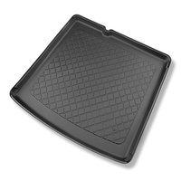 Tapis de coffre adapté pour Skoda Enyaq iV SUV, Coupé (04.2021-....) - bac de coffre - protection de coffre voiture - coffre inférieur; modèles sans plancher amovible du coffre