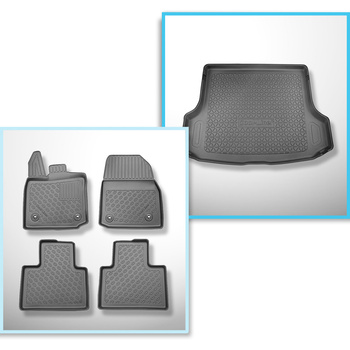 Kit tapis de coffre et tapis de voiture TPE pour: Lexus RX V (AL30) SUV (10.2022