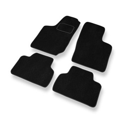 Tapis de Sol Velours adapté pour Opel Tigra A Coupé (1994-2000) - Premium tapis de voiture - noir