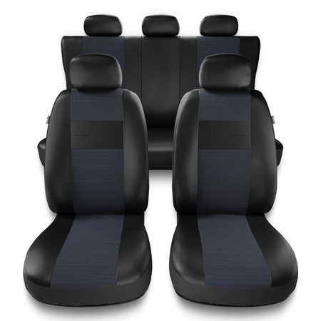Housses de siège adaptées pour Peugeot 407 (2004-2011) - housse siege voiture universelles - couverture siege - EXL-6