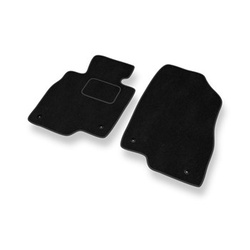 Tapis de Sol Velours adapté pour Mazda 6 III Break, Berline (2012-....) - Premium tapis de voiture - noir
