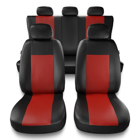 Housses de siège adaptées pour Peugeot 307 I, II (2001-2012) - housse siege voiture universelles - couverture siege - CM-RD