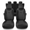 Housses de siège adaptées pour Peugeot 307 I, II (2001-2012) - housse siege voiture universelles - couverture siege - TR-G1