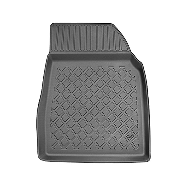 Tapis de sol en TPE adapté pour Ford Explorer VI (electric) SUV (06.2024-....) - tapis de voiture - noir