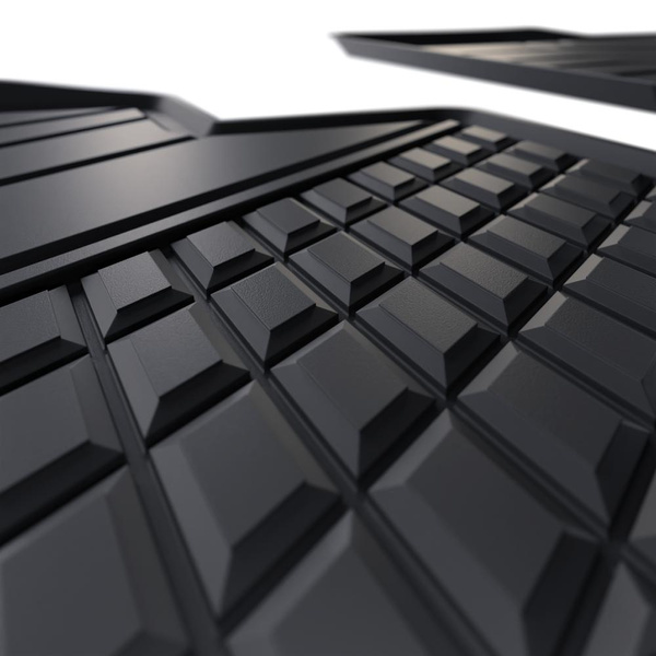 Tapis de sol en TPE adapté pour Kia Ceed Hayon, Break (2018-....) - tapis de voiture - noir