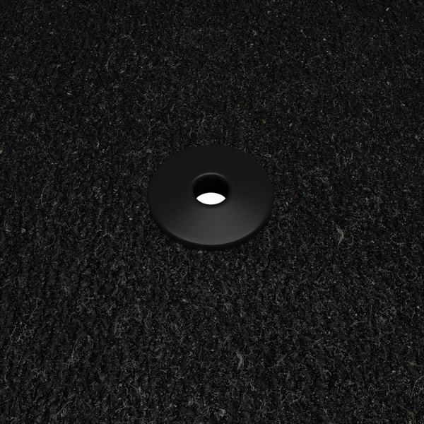 Tapis de Sol Velours adapté pour Volkswagen Golf V, VI Hayon, Cabriolet, SW (2003-2012) - Premium tapis de voiture - noir