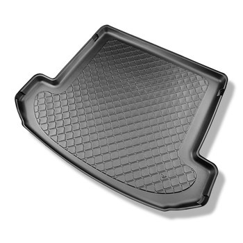 Tapis de coffre adapté pour Kia Sorento IV SUV (10.2020-....) - bac de coffre - protection de coffre voiture - 6/7 places; 3me rangée abaissée